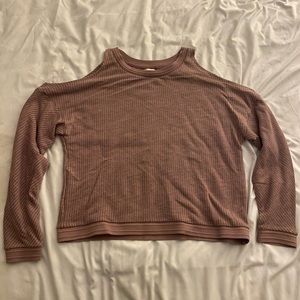 Pull & Bear cut out shoulder sweater